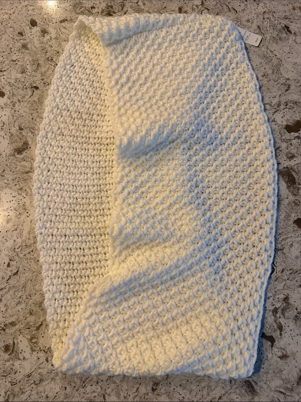 NWT Old Navy Cream Chunky Knit Infinity Scarf
